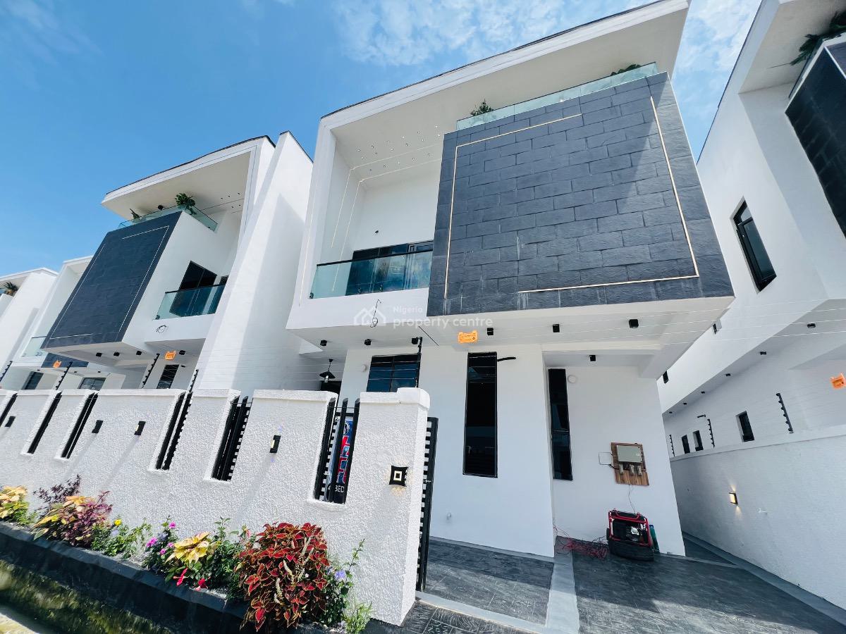 4 Bedroom Semi Detached Duplex with Bq, Lekki Palm City, Lekki, Lagos, Semi-detached Duplex for Sale