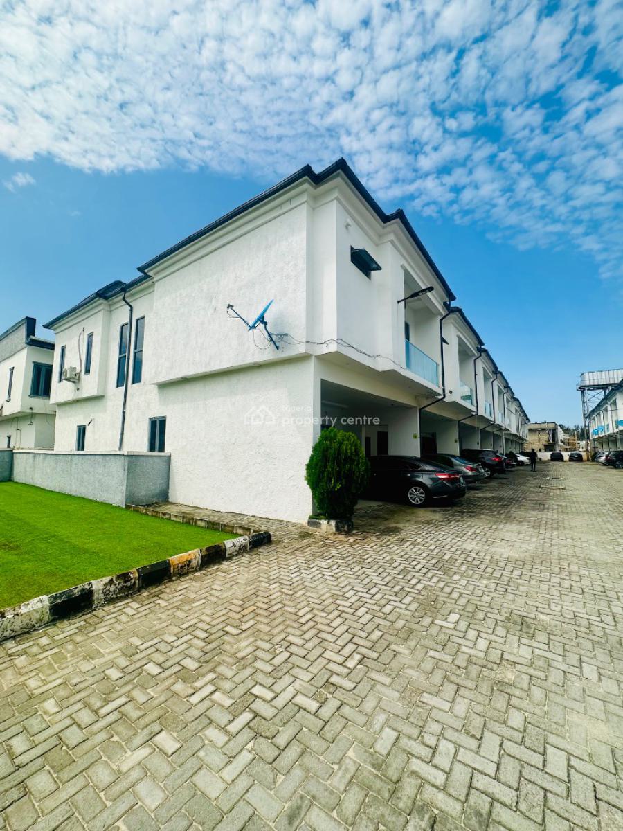 Spacious 4 Bedroom Terrace Duplex, Ikota, Lekki, Lagos, Terraced Duplex for Rent