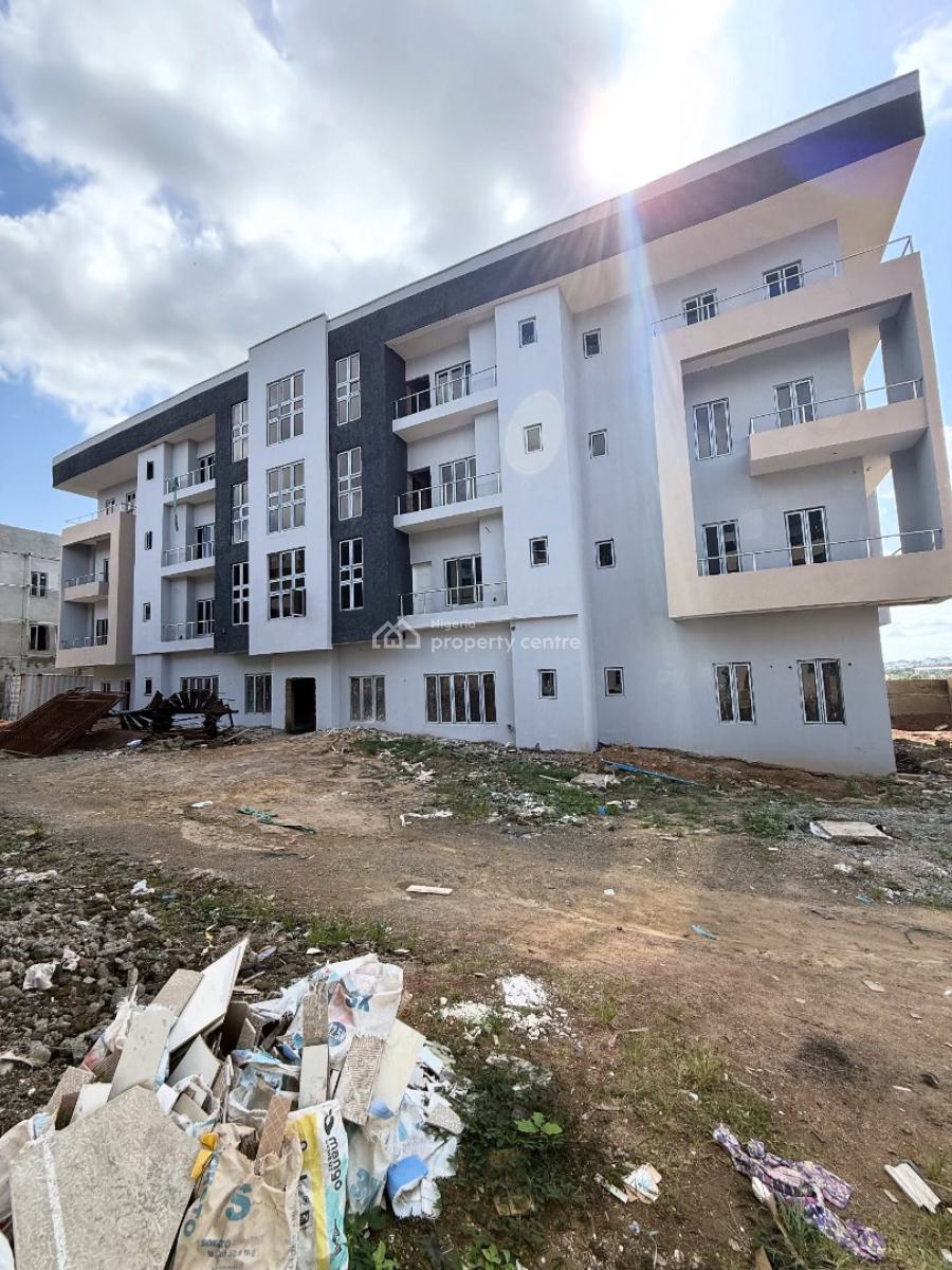 3 Bedroom Apartment + 1 Bq  Semi-finished, Wuye, Abuja, Flat / Apartment for Sale