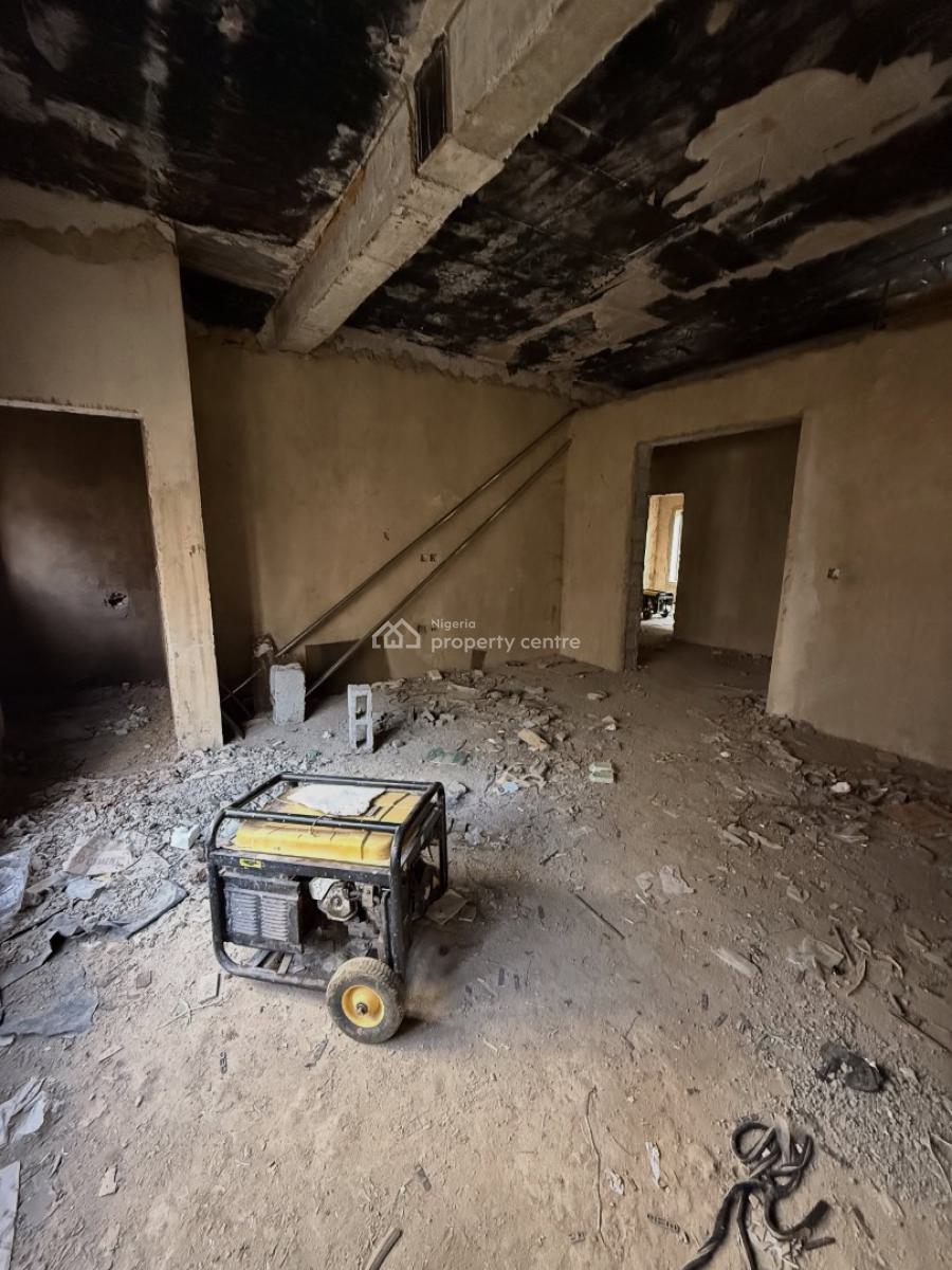 3 Bedroom Apartment + 1 Bq  Semi-finished, Wuye, Abuja, Flat / Apartment for Sale