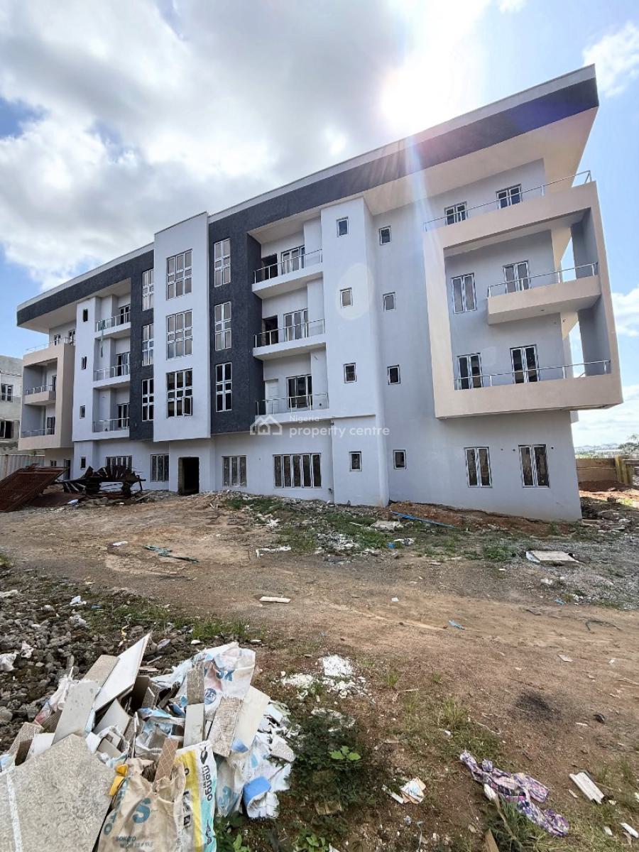 3 Bedroom Apartment + 1 Bq  Semi-finished, Wuye, Abuja, Flat / Apartment for Sale