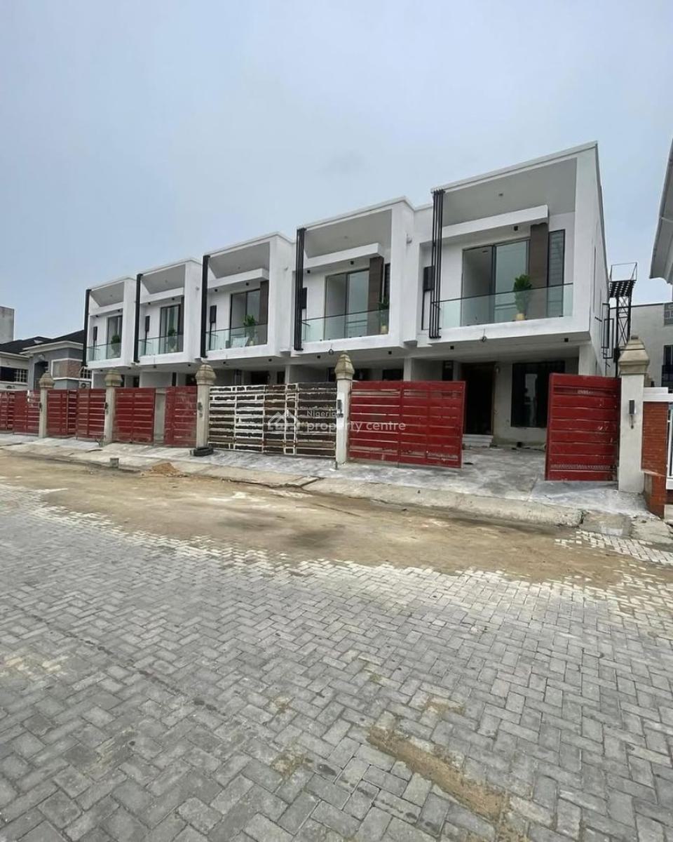 Newly Built 4 Bedroom Self Compound Terrace Duplex, Vgc, Lekki, Lagos, Terraced Duplex for Rent