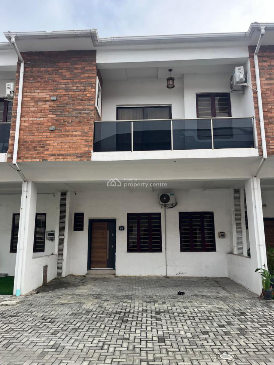 Sharp Unfurnished 4 Bedroom Terrace Duplex, Orchid, Lekki, Lagos, Terraced Duplex for Rent