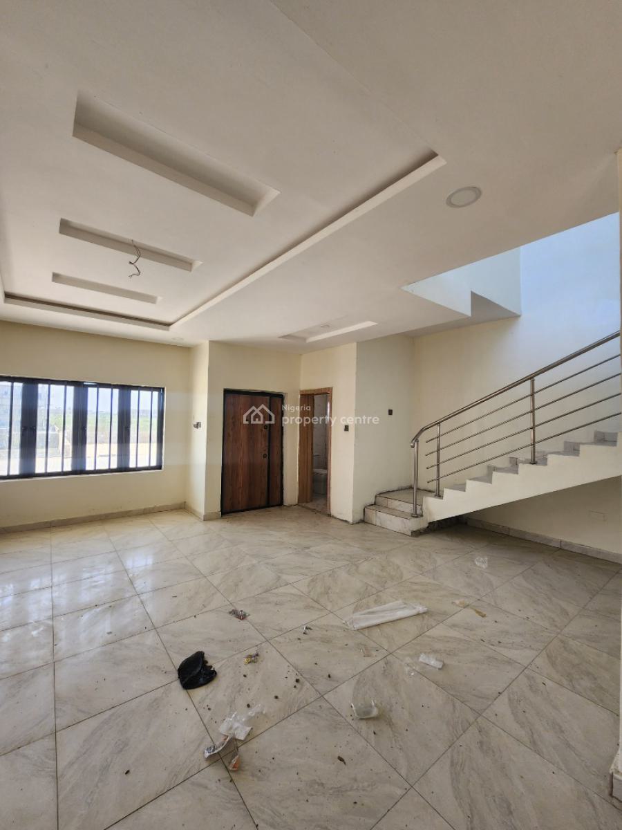 Very Spacious 3 Bedroom Terraced Duplex with Bq Near The Coastal Road, Ajah, Lagos, Terraced Duplex for Sale
