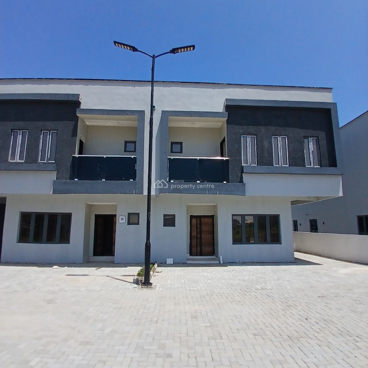 Luxury 3 Bedroom Terraced Duplex with Bq Swimming Pool, Kids Play Area, Ajah, Lagos, Terraced Duplex for Sale