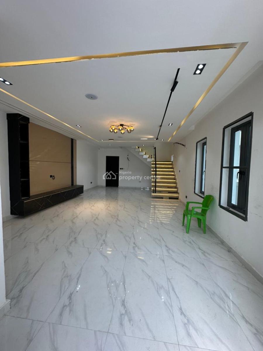 Neatly Built 4 Bedroom Semi Detached Dupkex with Bq, Ikate, Lekki, Lagos, Semi-detached Duplex for Sale