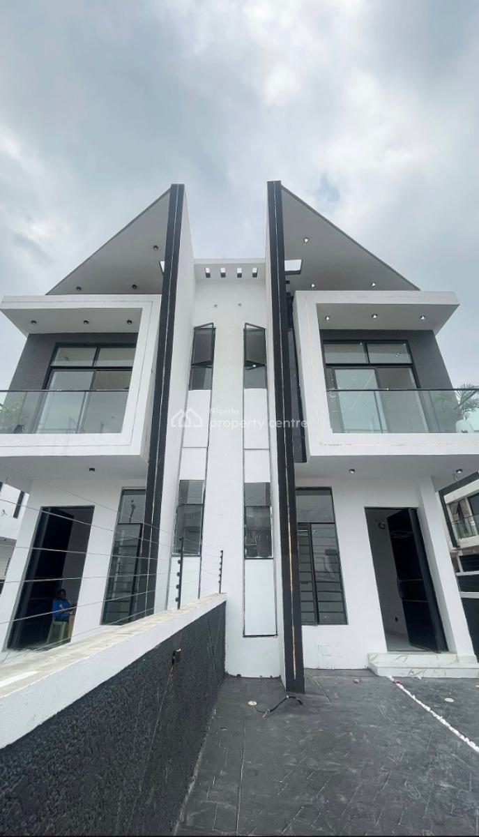 Nice 4 Bedroom Spacious Semi Detached Duplex, Ikota, Lekki, Lagos, Semi-detached Duplex for Sale