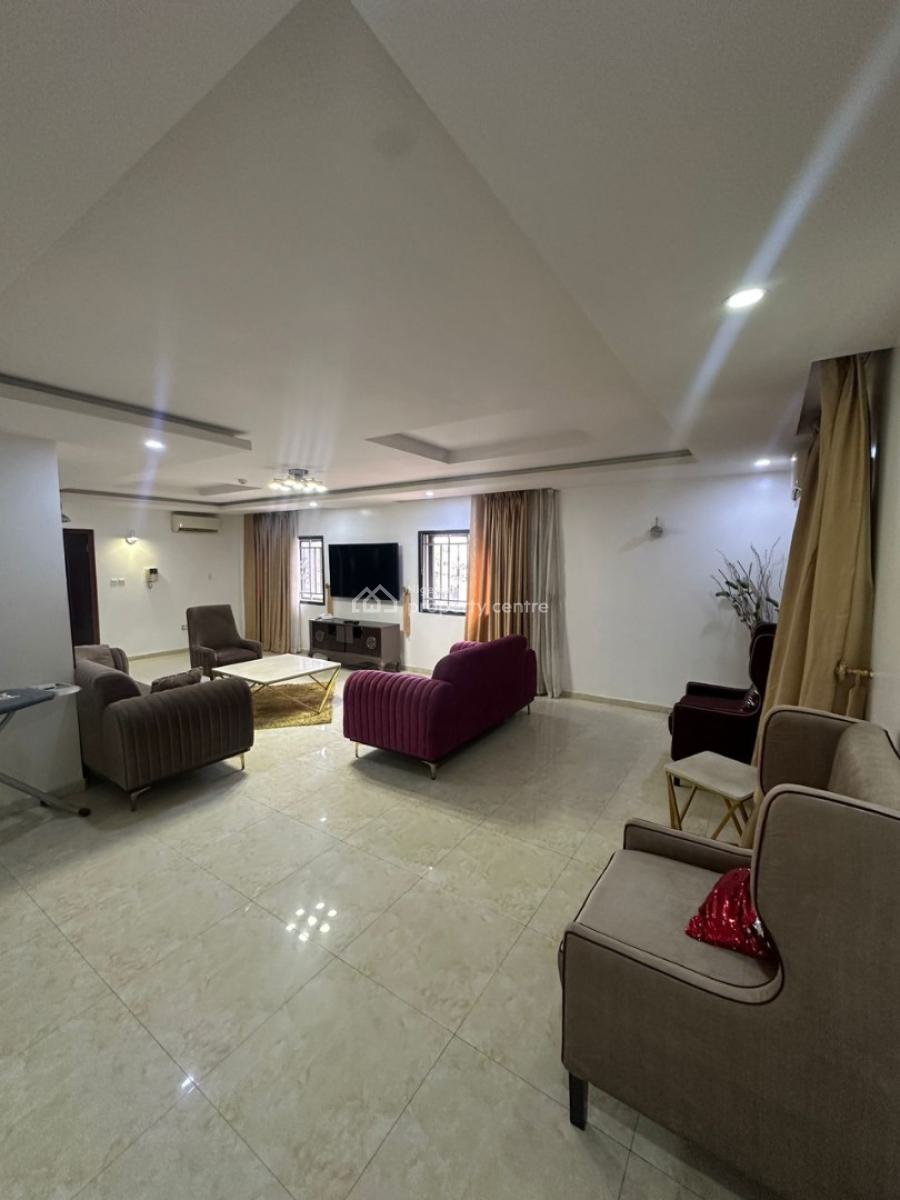 Well-maintained, Fully Furnished, Large 3-bedroom Flat with Bq, Ikoyi, Lagos, Flat / Apartment for Rent