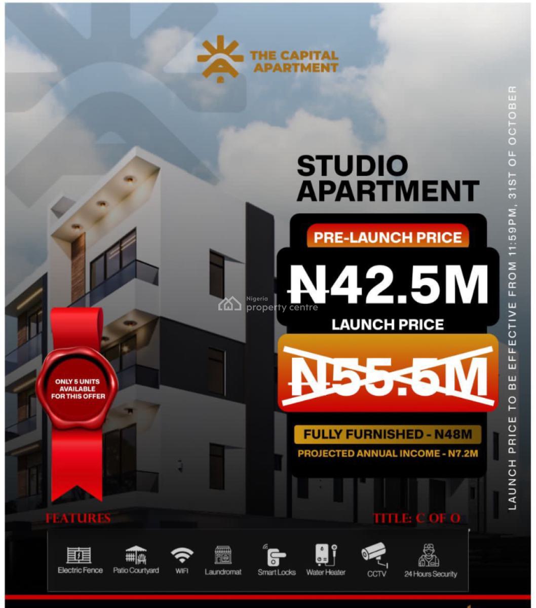 Where Luxury Meets Cashflow ️, Akoka, Yaba, Lagos, Self Contain (single Rooms) for Sale