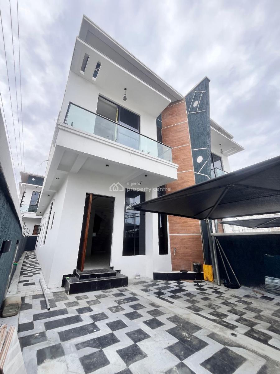 Luxury 4 Bedroom Semi Detached Duplex with Bq, Sangotedo, Ajah, Lagos, Semi-detached Duplex for Sale