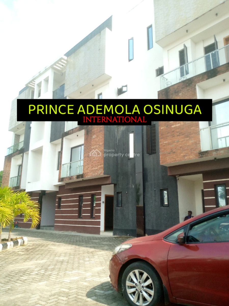 4 Bedroom Terrace House + Bq, Off Awolowo Road, Falomo, Ikoyi, Lagos, Terraced Duplex for Sale