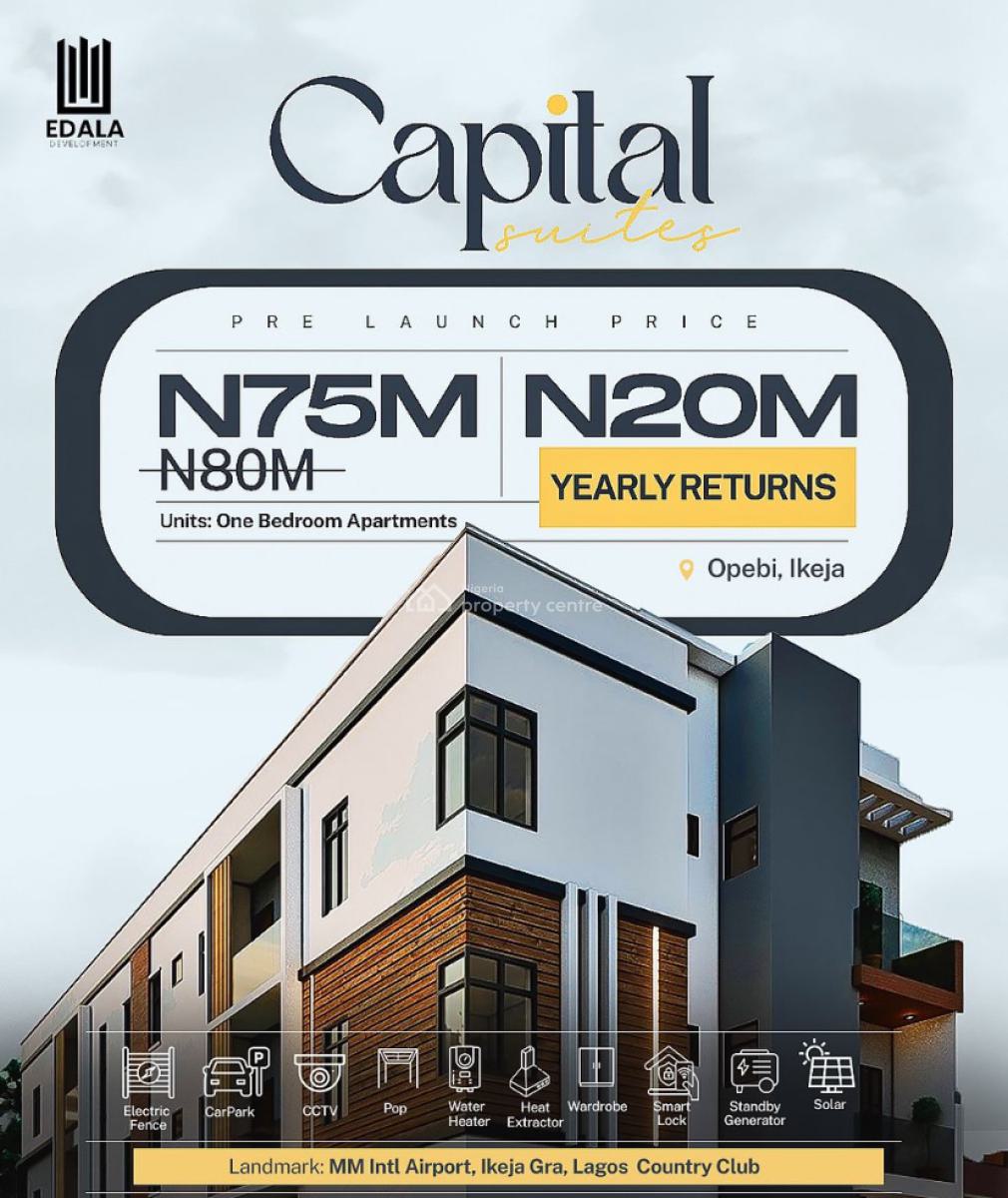 1 Bedroom Apartment, Opebi, Ikeja, Lagos, Mini Flat (room and Parlour) for Sale