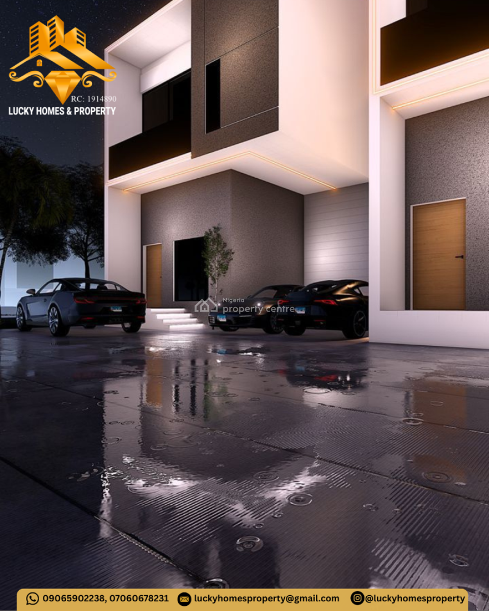 Luxury 1 Bedroom Semi Detached Duplex, Lekki Scheme 2 Estate, Ogombo, Ajah, Lagos, House for Sale