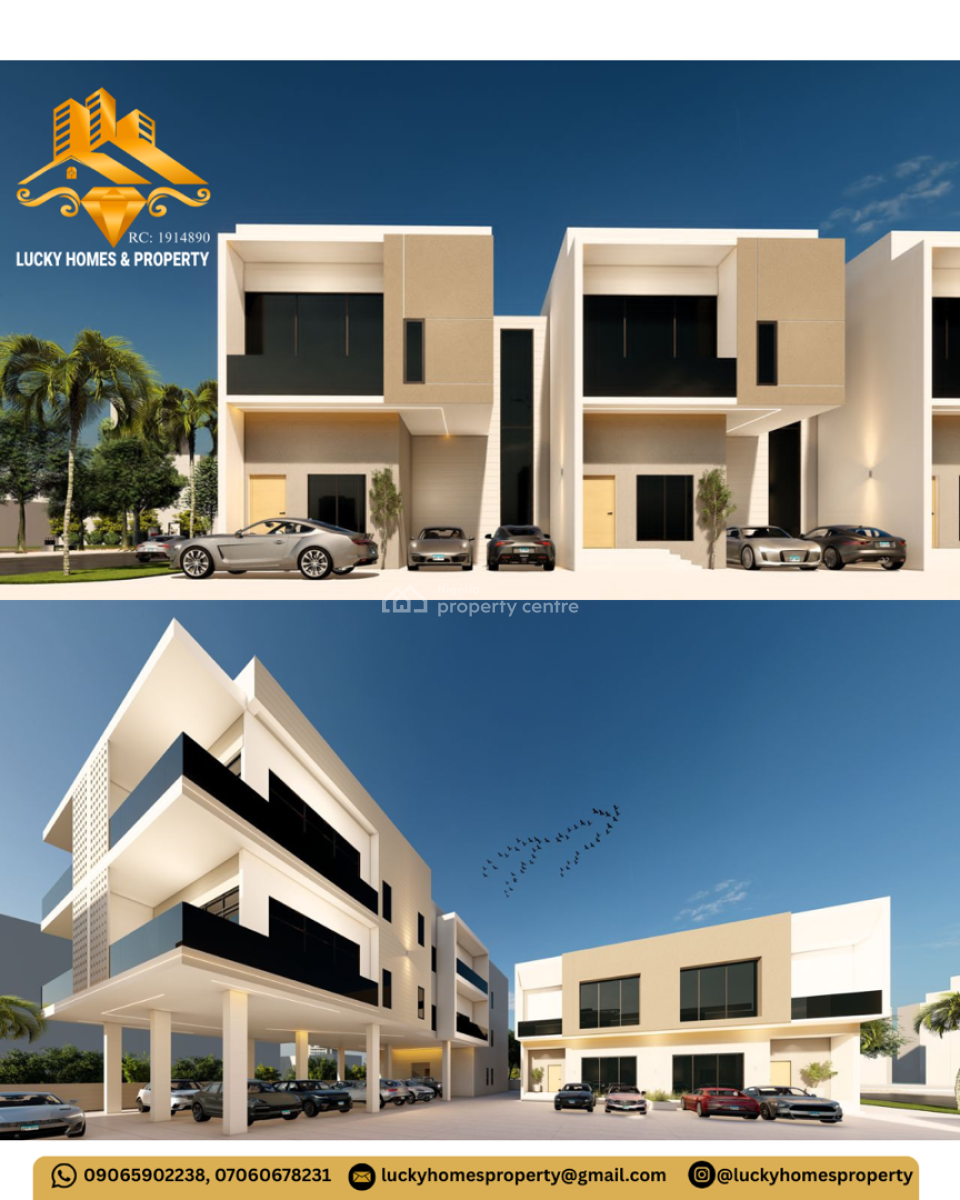 Luxury 1 Bedroom Semi Detached Duplex, Lekki Scheme 2 Estate, Ogombo, Ajah, Lagos, House for Sale