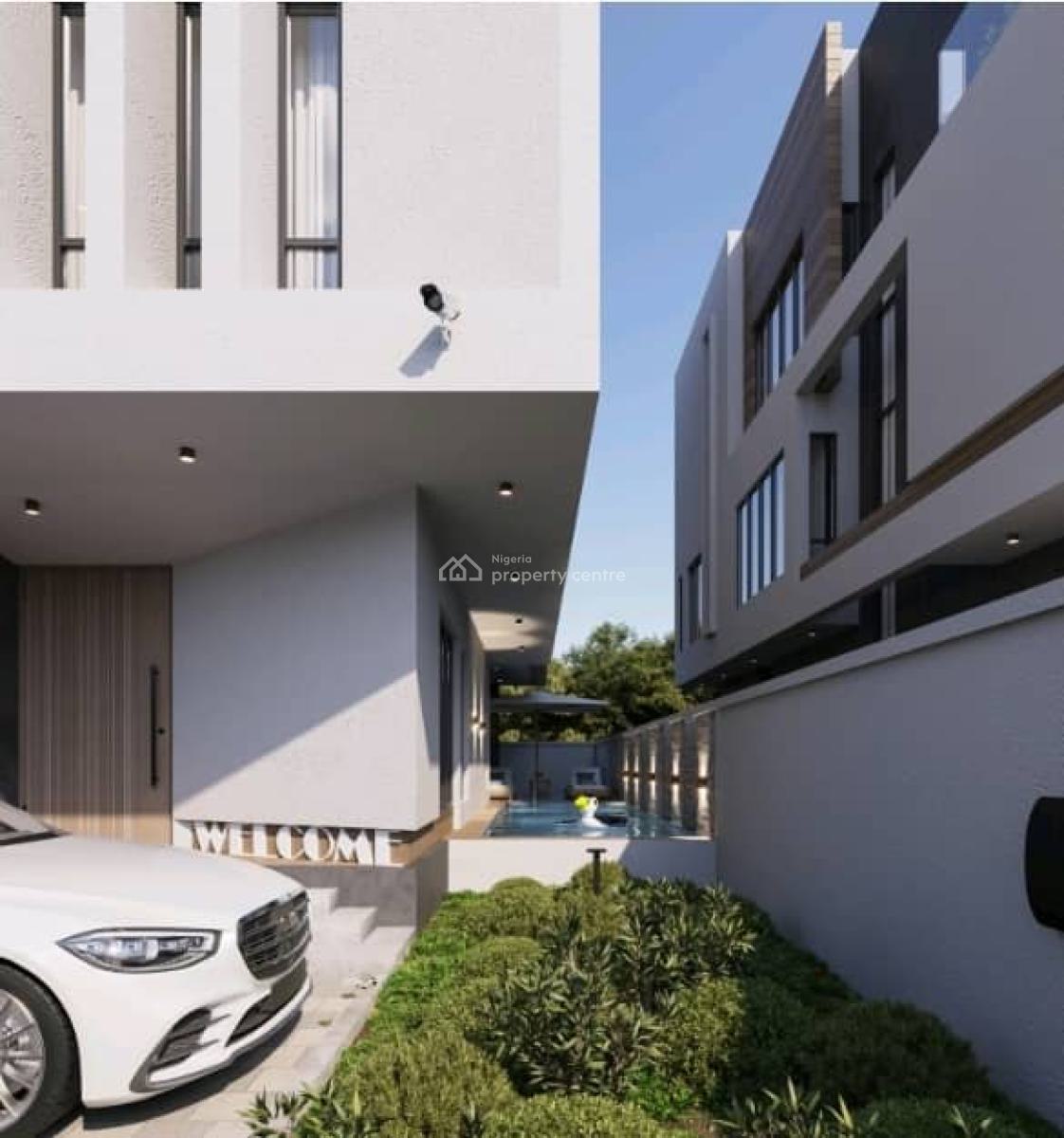 Luxurious 5 Bedroom Fully Detached with Bq and Swimming Pool, Cinema, Vgc, Lekki, Lagos, Detached Duplex for Sale