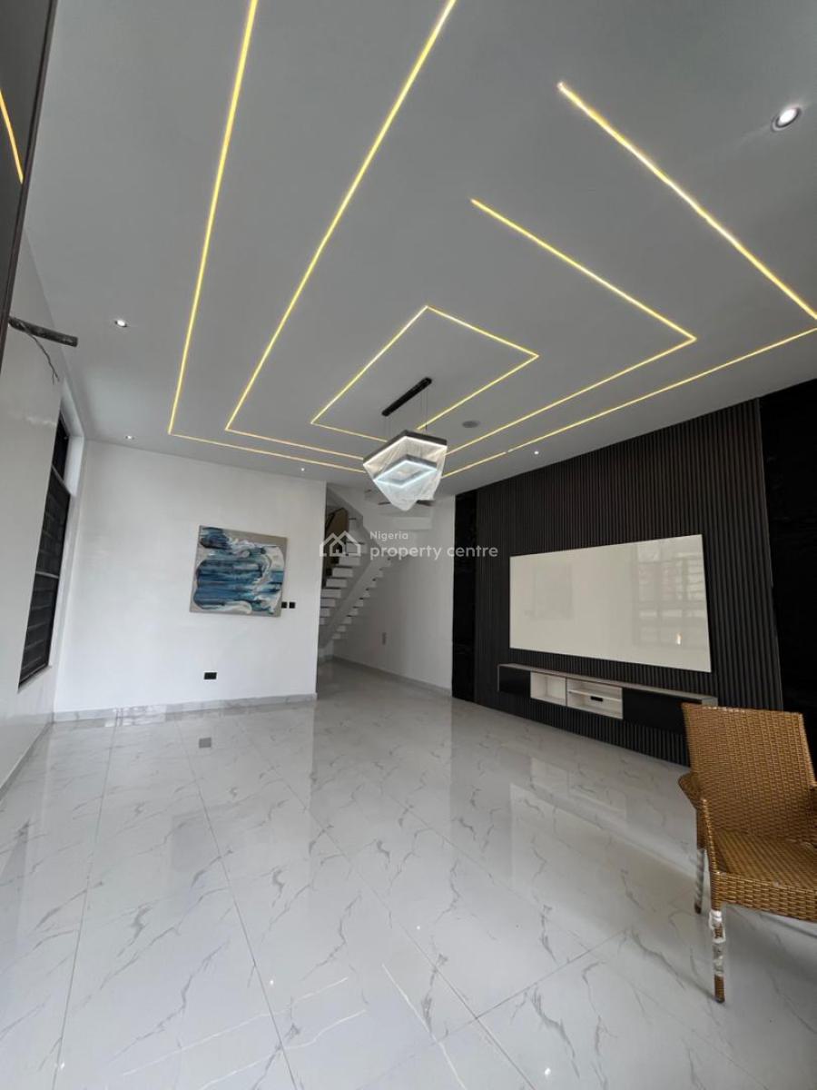 Newly Built 4 Bedroom Fully  Detached Duplex with Bq and  Open Terrace, Ado, Ajah, Lagos, Detached Duplex for Sale