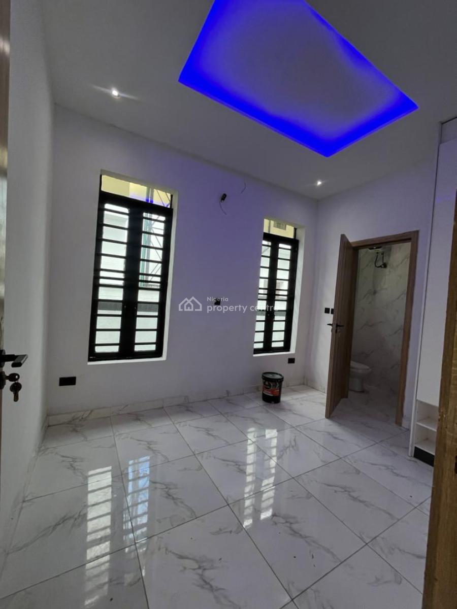 Newly Built 4 Bedroom Fully  Detached Duplex with Bq and  Open Terrace, Ado, Ajah, Lagos, Detached Duplex for Sale