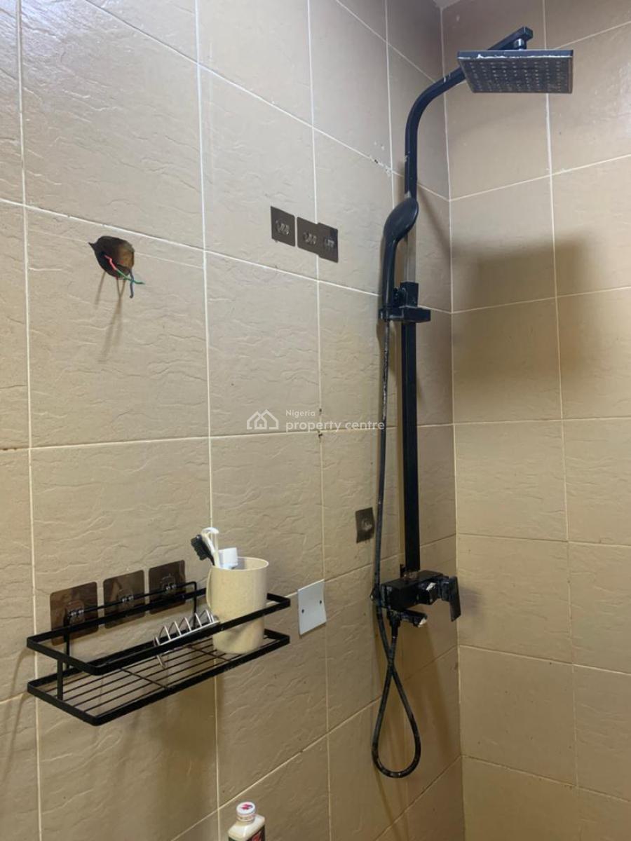Fully Serviced Luxury 1 Bedroom (room & Parlor ) Apartment in a Secured Estate, Cyberville Estate, Nike Art Gallery, Ikate, Lekki, Lagos, Mini Flat (room and Parlour) for Rent