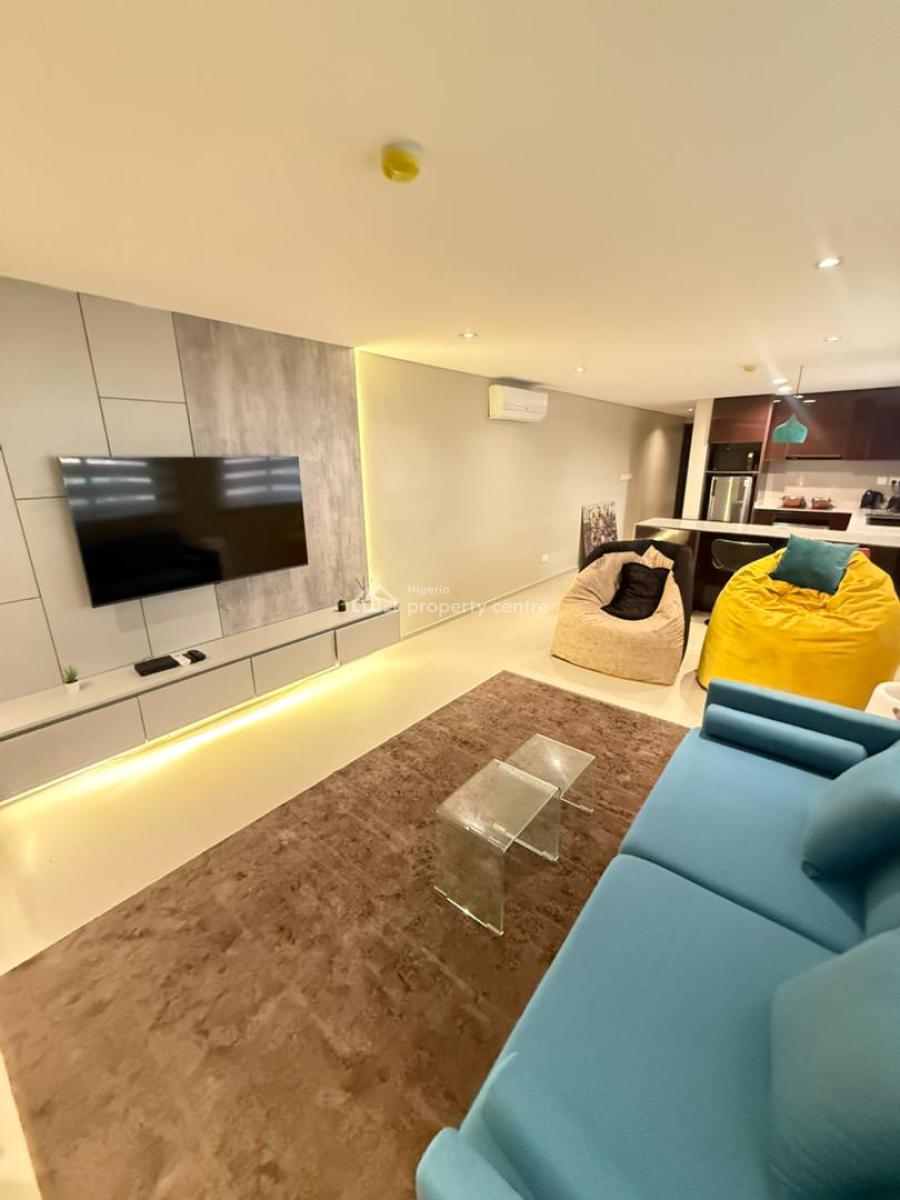 Well-finished and Furnished 1-bedroom Apartment with Jetty, Ikoyi, Lagos, Flat / Apartment for Rent