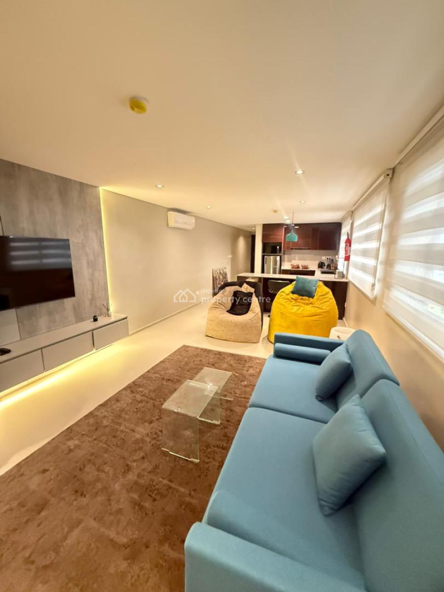 Well-finished and Furnished 1-bedroom Apartment with Jetty, Ikoyi, Lagos, Flat / Apartment for Rent