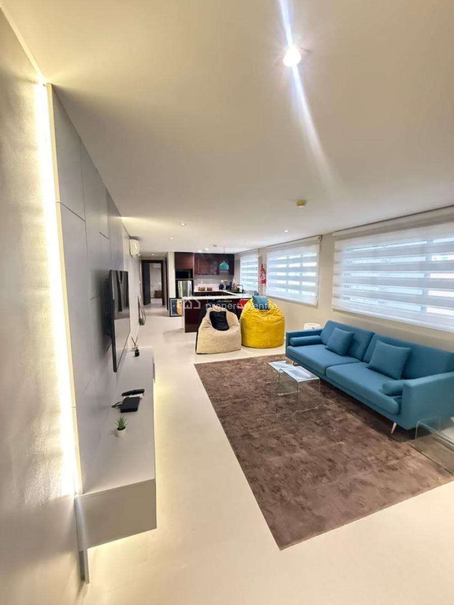 Well-finished and Furnished 1-bedroom Apartment with Jetty, Ikoyi, Lagos, Flat / Apartment for Rent