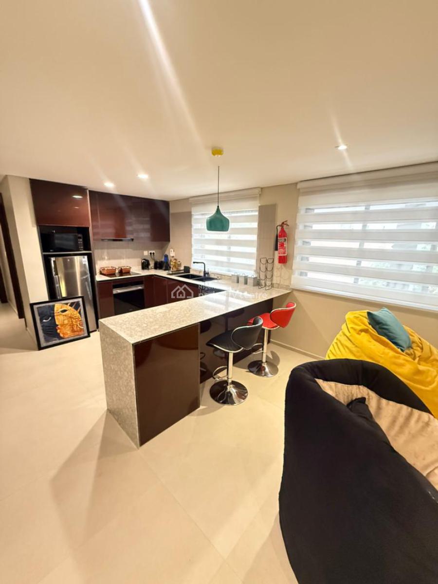 Well-finished and Furnished 1-bedroom Apartment with Jetty, Ikoyi, Lagos, Flat / Apartment for Rent