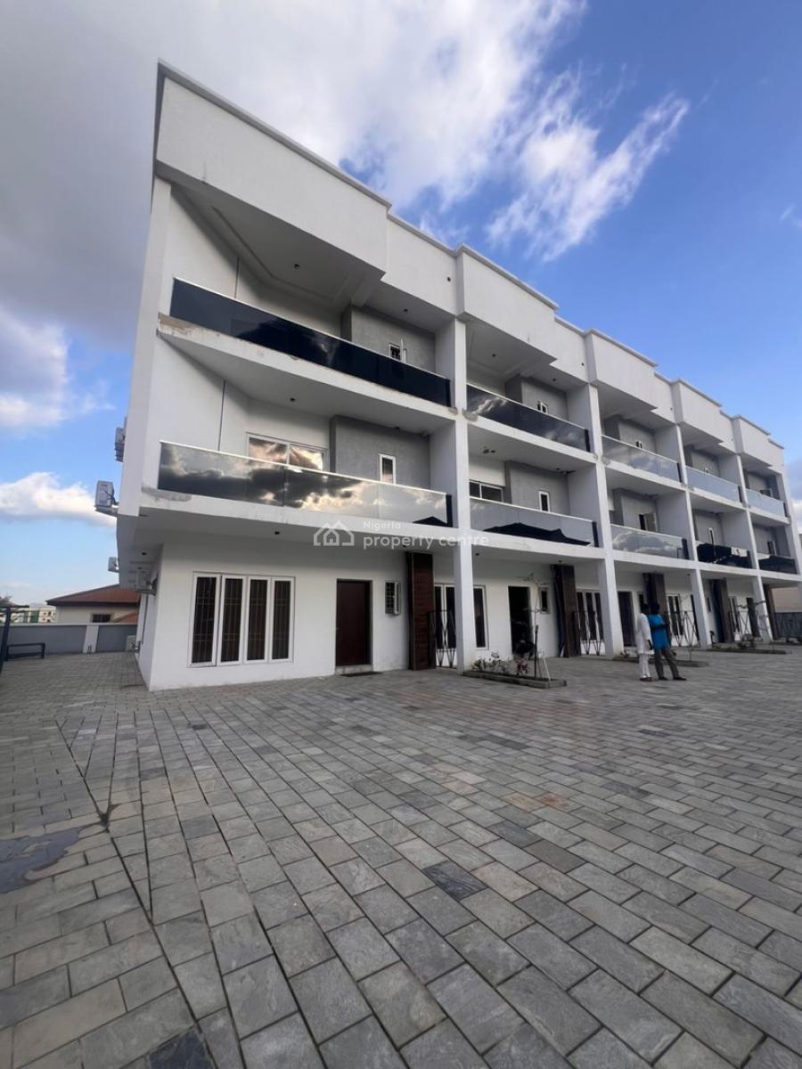 Brand New 4 Bedroom Spacious Terrace Duplex with Bq, Serene Vicinity, Jahi, Abuja, Terraced Duplex for Sale