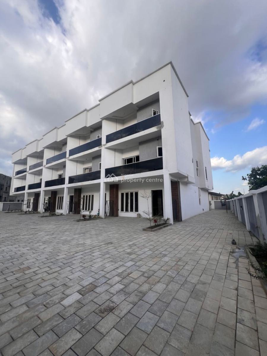 Brand New 4 Bedroom Spacious Terrace Duplex with Bq, Serene Vicinity, Jahi, Abuja, Terraced Duplex for Sale
