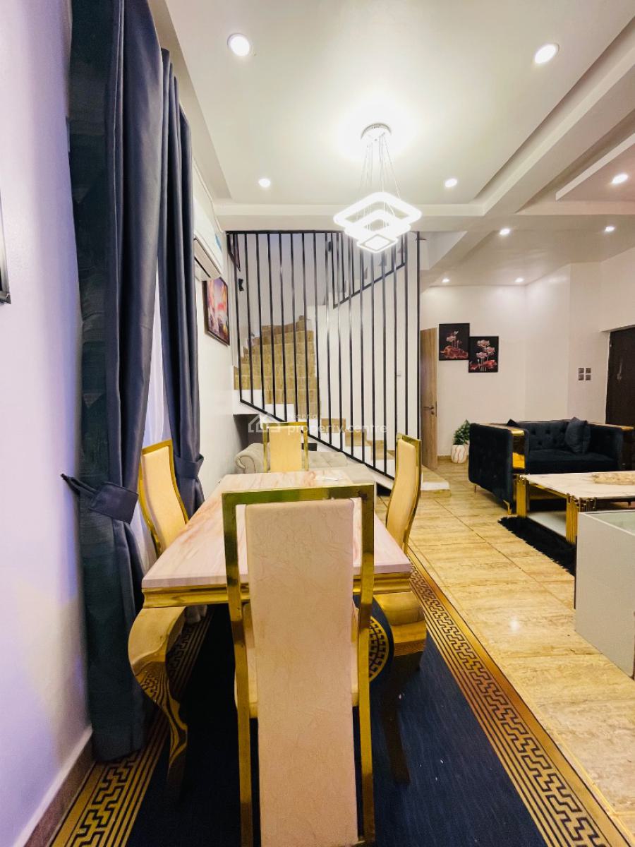 Luxury Newly Built Fully Furnished 3 Bedroom Terrace Duplex, Idado, Lekki, Lagos, Terraced Duplex Short Let