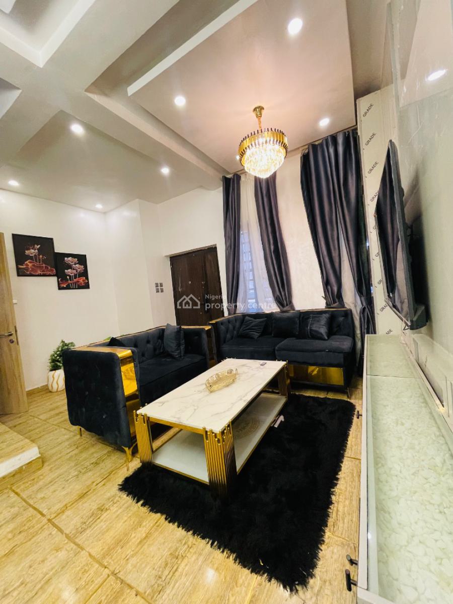Luxury Newly Built Fully Furnished 3 Bedroom Terrace Duplex, Idado, Lekki, Lagos, Terraced Duplex Short Let