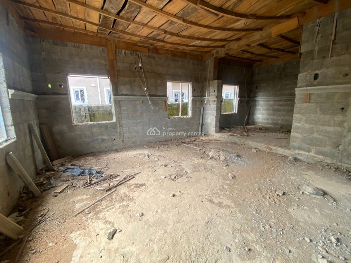 Semi-finished 4-bedroom Detached Duplex with Attached Studio Room, Pleasant View Estate, Lugbe District, Abuja, House for Sale