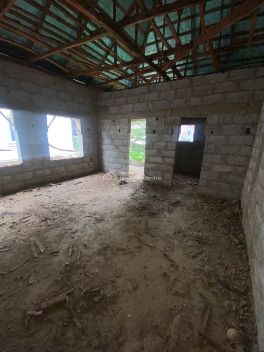 Semi-finished 4-bedroom Detached Duplex with Attached Studio Room, Pleasant View Estate, Lugbe District, Abuja, House for Sale
