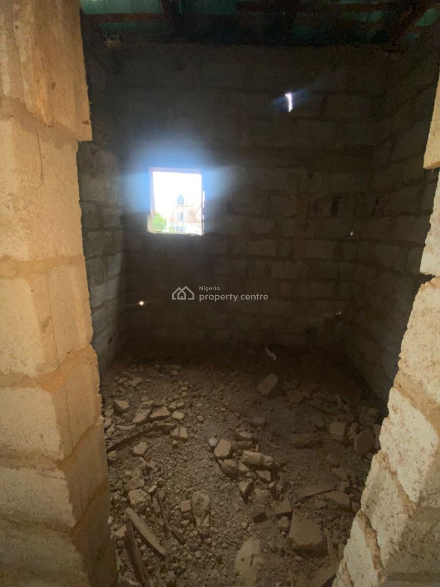 Semi-finished 4-bedroom Detached Duplex with Attached Studio Room, Pleasant View Estate, Lugbe District, Abuja, House for Sale