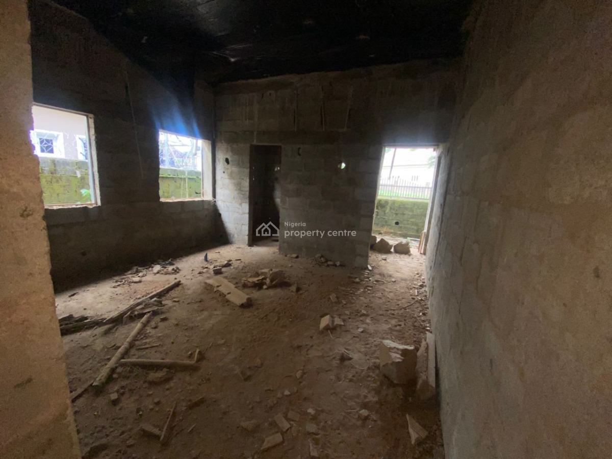 Semi-finished 4-bedroom Detached Duplex with Attached Studio Room, Pleasant View Estate, Lugbe District, Abuja, House for Sale