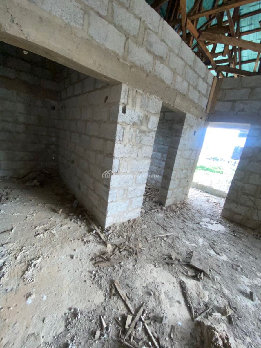 Semi-finished 4-bedroom Detached Duplex with Attached Studio Room, Pleasant View Estate, Lugbe District, Abuja, House for Sale