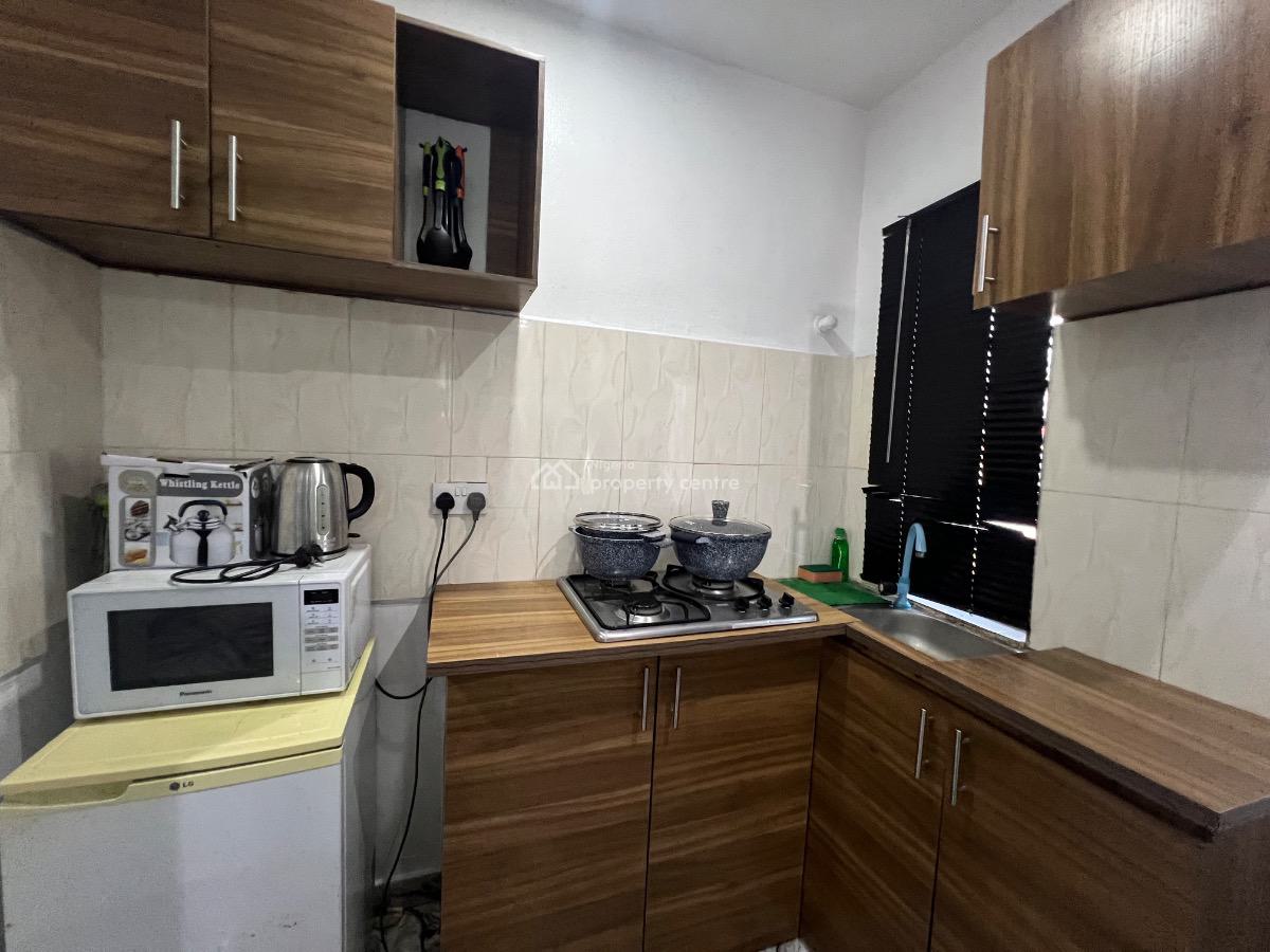Fully Furnished Studio Apartment in a Mini  Estate, Jibowu, Yaba, Lagos, Self Contain (single Rooms) for Rent