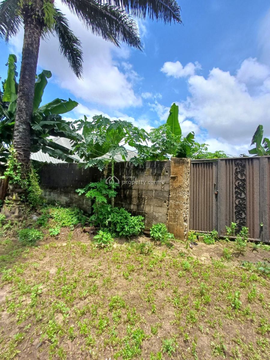 Fenced and Gated 1 Plot of Land, Aker Road, Iwofe, Rumolumeni, Port Harcourt, Rivers, Residential Land for Sale
