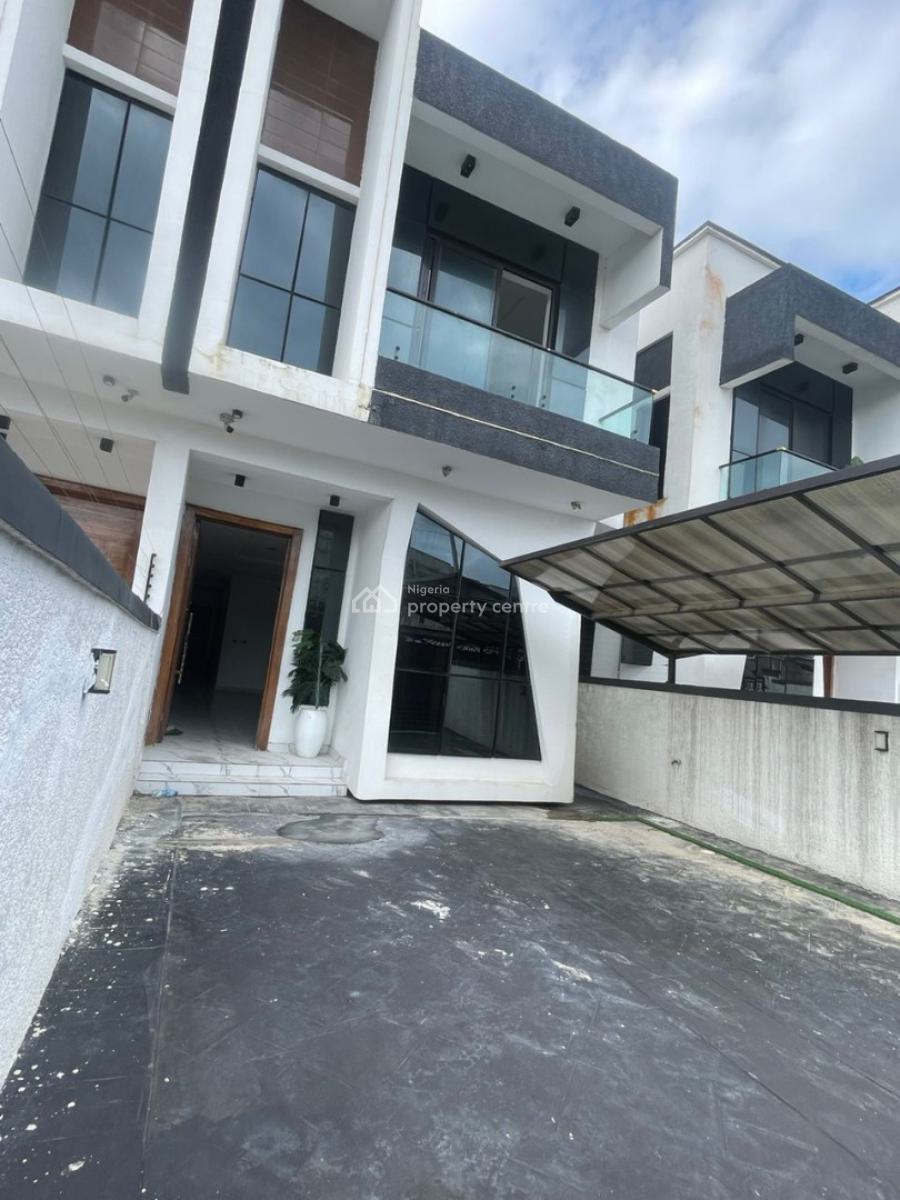 Spacious 4 Bedroom Self Compound Duplex, Orchid Road, Lekki, Lagos, Semi-detached Duplex for Sale