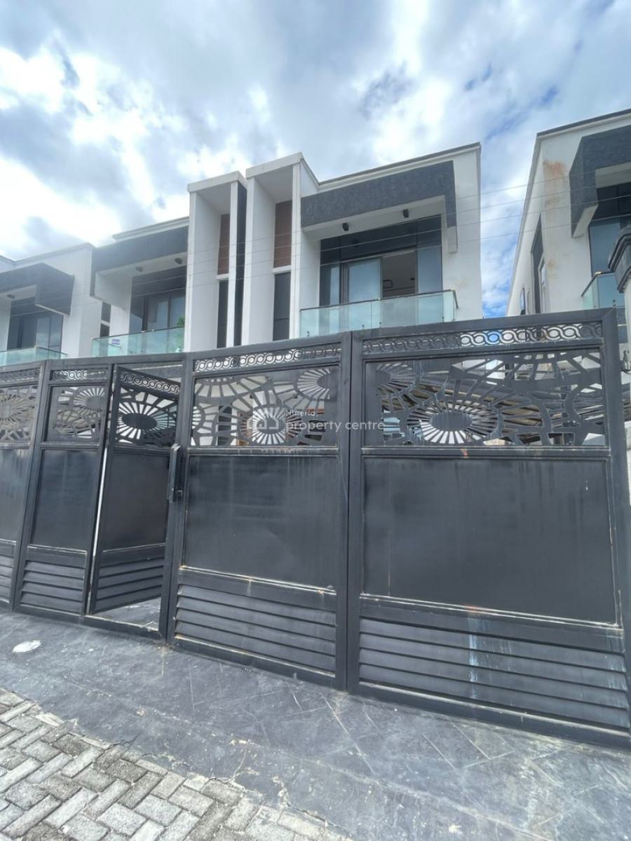Spacious 4 Bedroom Self Compound Duplex, Orchid Road, Lekki, Lagos, Semi-detached Duplex for Sale