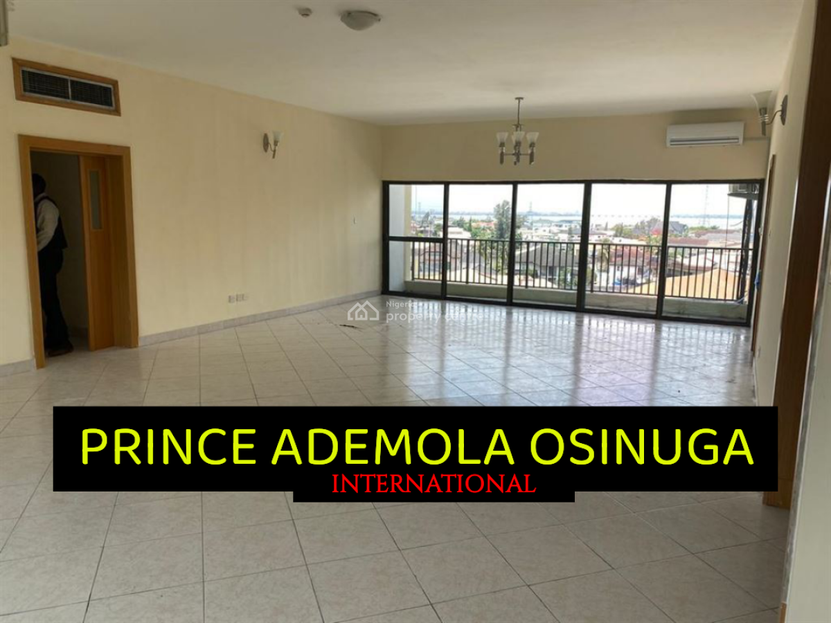 Premium 3 Bedroom Apartment+ Bq+pool+gym+tennis Etc, Old Ikoyi, Ikoyi, Lagos, Flat / Apartment for Rent