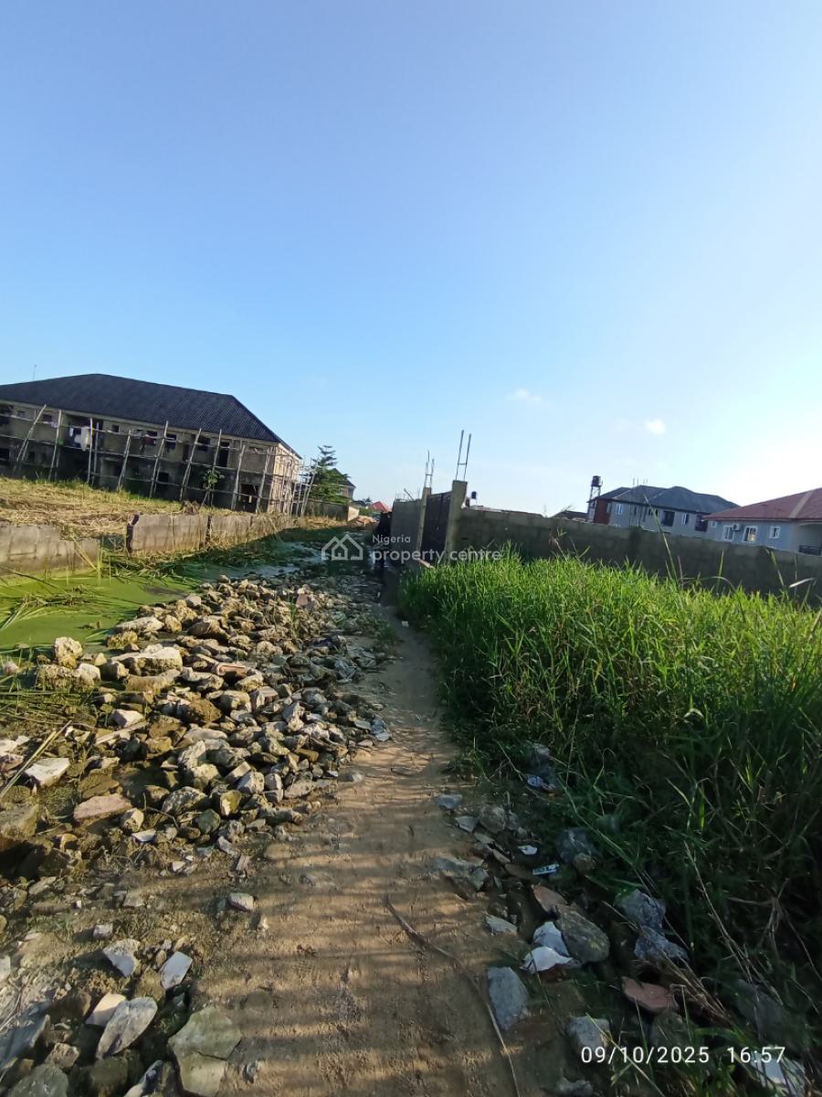 Half Plot of Land, Greenville Estate, Badore, Ajah, Lagos, Residential Land for Sale