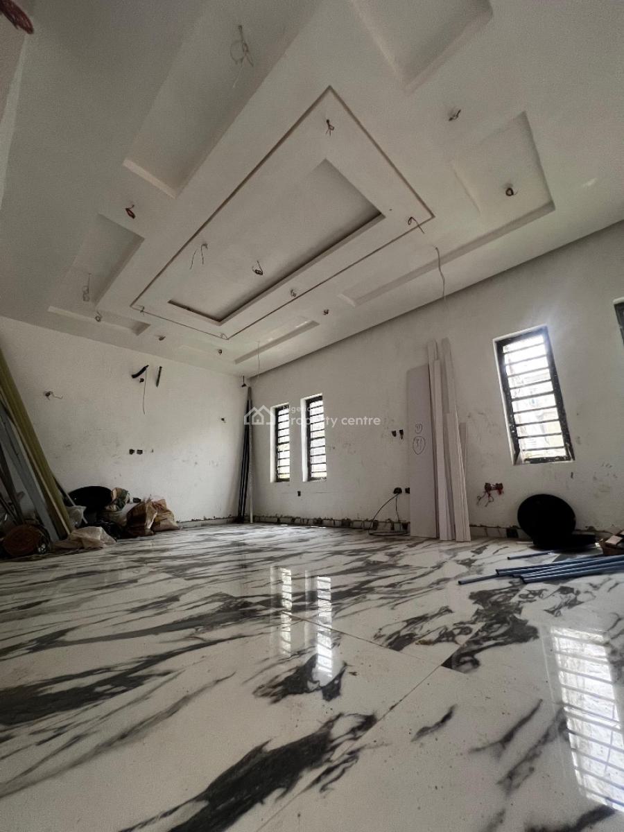 Magnificent 4-bedroom Terraced Duplex + Bq & Private Studio-cinema Rm, (10mins Drive to Local and Intl Airport), Ikeja, Lagos, Terraced Duplex for Sale