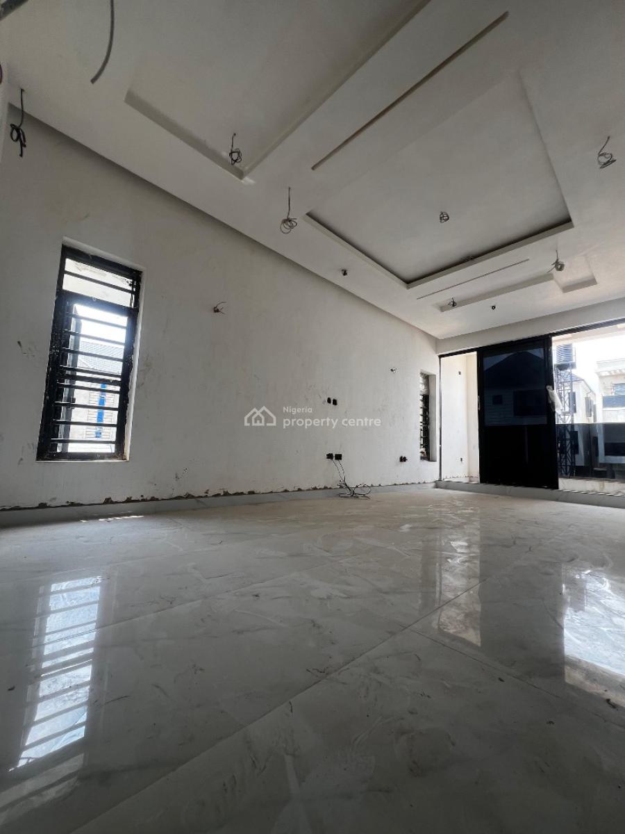 Magnificent 4-bedroom Terraced Duplex + Bq & Private Studio-cinema Rm, (10mins Drive to Local and Intl Airport), Ikeja, Lagos, Terraced Duplex for Sale