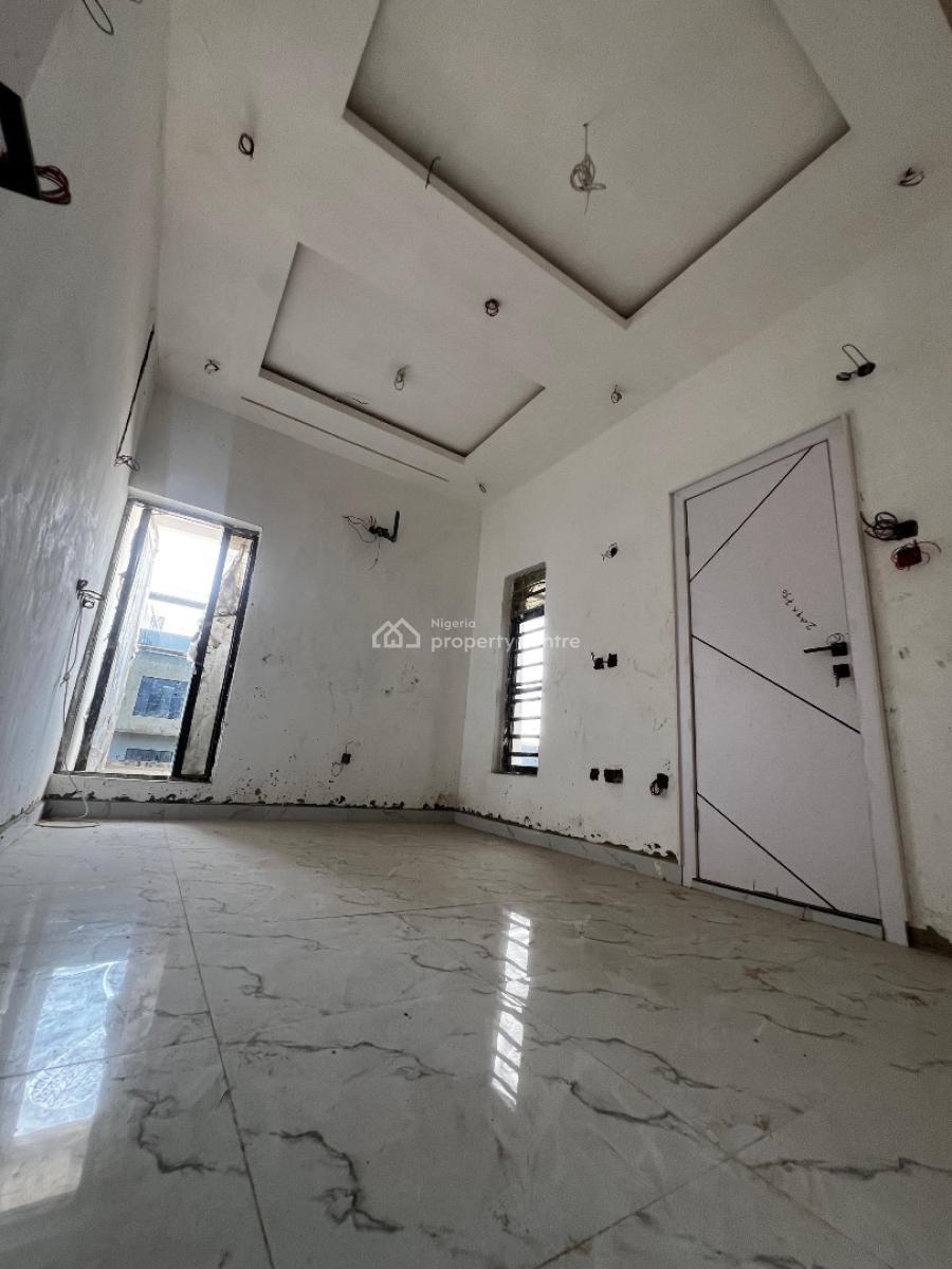 Magnificent 4-bedroom Terraced Duplex + Bq & Private Studio-cinema Rm, (10mins Drive to Local and Intl Airport), Ikeja, Lagos, Terraced Duplex for Sale