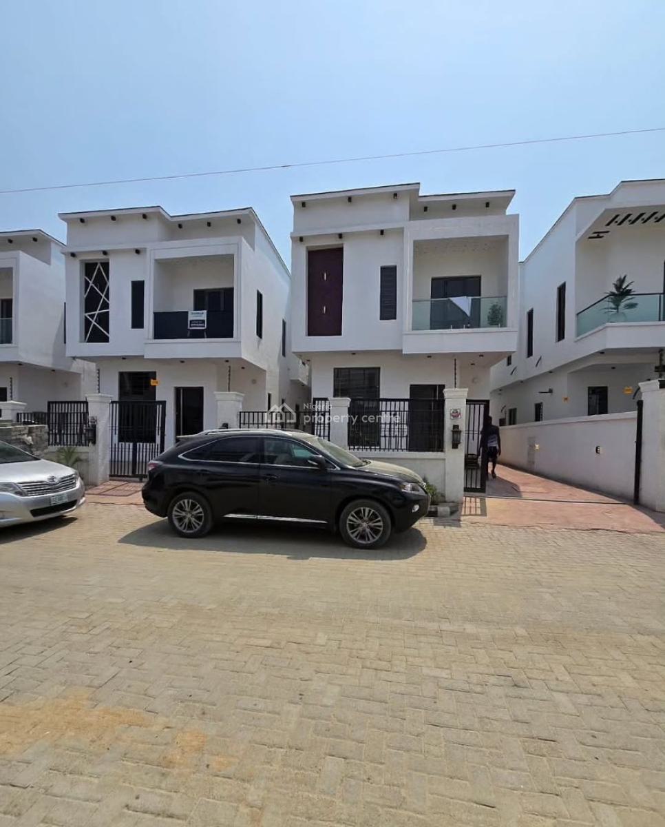 4 Bedroom Fully Detached Duplex with Bq - Governors Consent, Lekki Palm City Estate, Off Addo Road, Ajah, Lagos, Detached Duplex for Sale