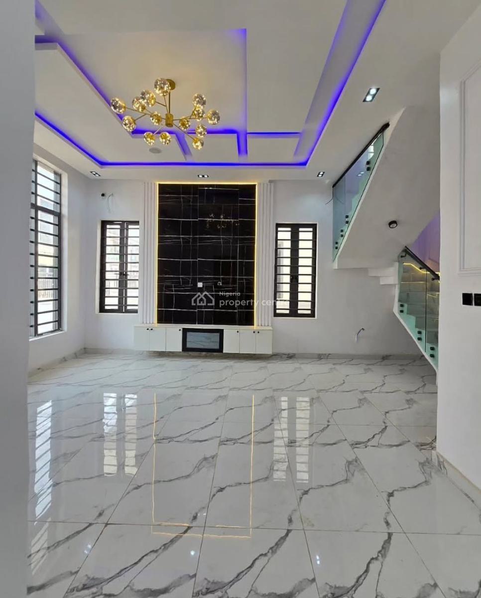 4 Bedroom Fully Detached Duplex with Bq - Governors Consent, Lekki Palm City Estate, Off Addo Road, Ajah, Lagos, Detached Duplex for Sale