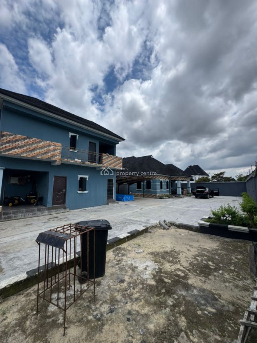 3 Bedroom Bungalow Wt Bq & Security House, Sars Road, Rumuahalu, Port Harcourt, Rivers, Detached Bungalow for Sale
