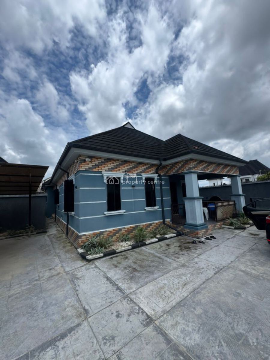 3 Bedroom Bungalow Wt Bq & Security House, Sars Road, Rumuahalu, Port Harcourt, Rivers, Detached Bungalow for Sale