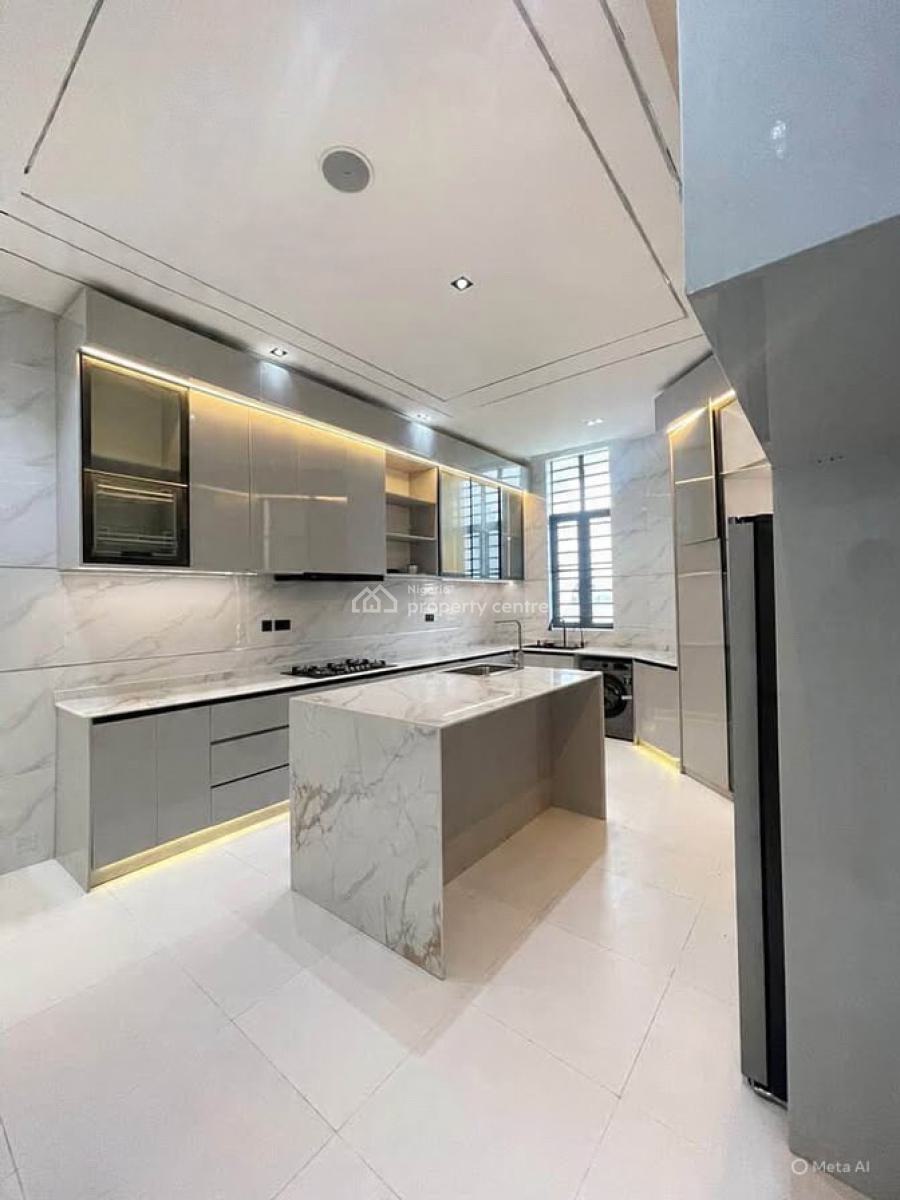 Stunning 5 Bedroom Detached Duplex with Swimming Pool and Bq, Chevron, Lekki, Lagos, Detached Duplex for Sale