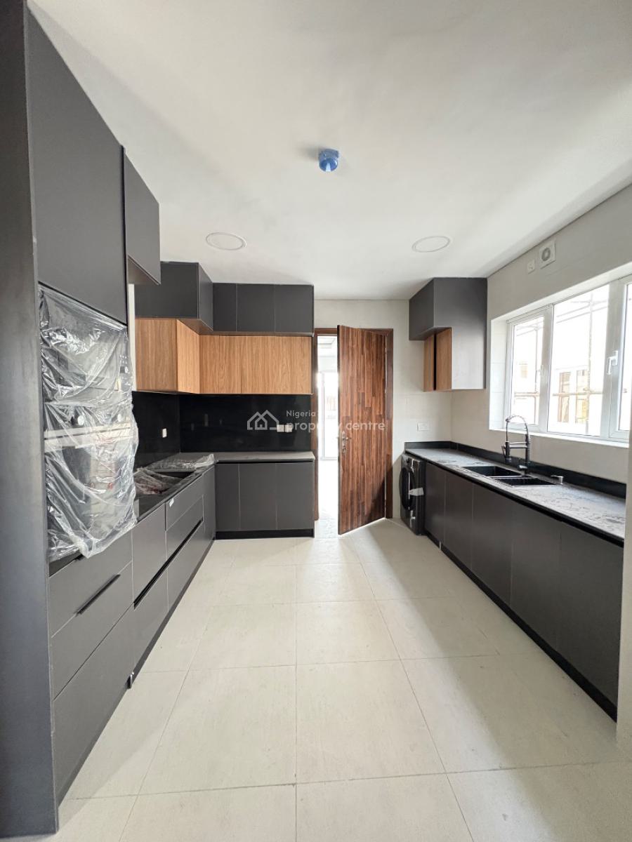 4-bedroom Semi-detached Duplex with Study & Bq, Chevron, Lekki, Lagos, Semi-detached Duplex for Rent